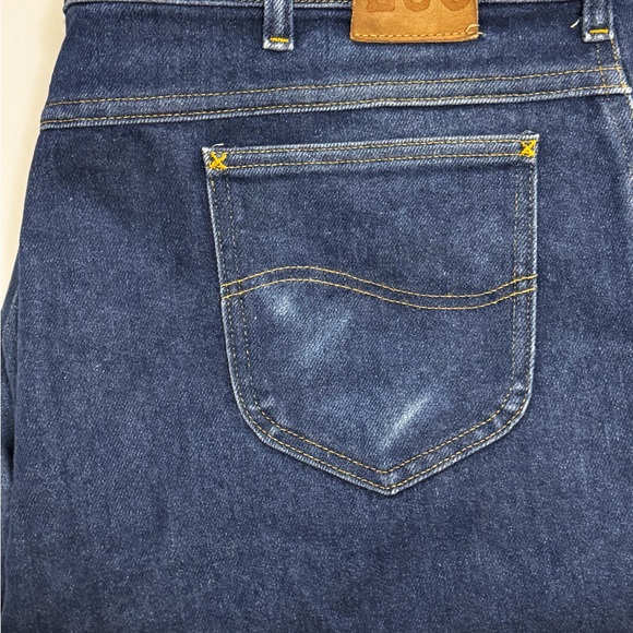 Lee Dark Blue Jeans 50x34 - Picture 2 of 9